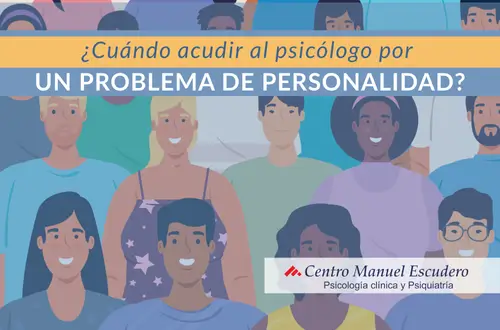 Representación de un problema de personalidad abordado en un centro de psicología en Madrid