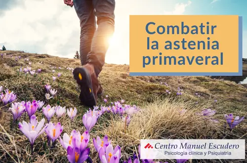 Persona practicando hábitos saludables para combatir la astenia primaveral y recuperar energía